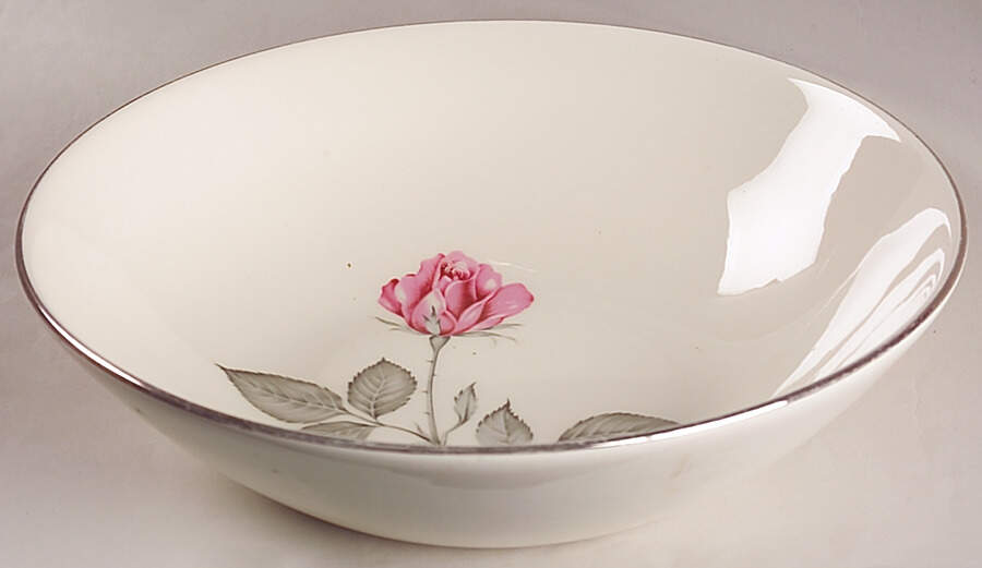 Zylstra Rose (Coupe, USA, Cream) 8" Round Vegetable Bowl by Zylstra-1