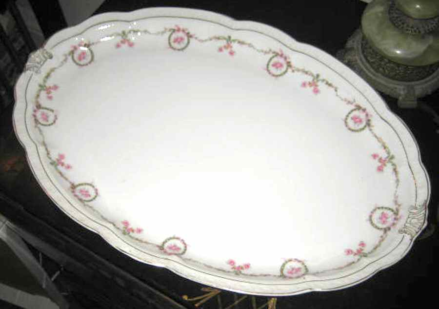 SCR449 17" Oval Serving Platter by Scherzer-1