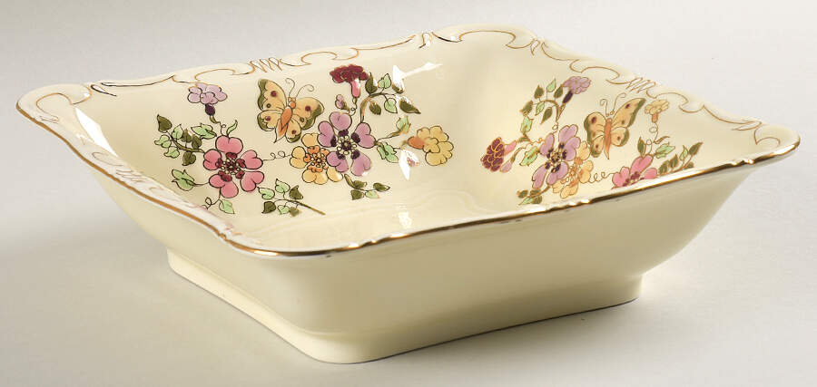 ZSO2 9" Square Vegetable Bowl by Zsolnay-1