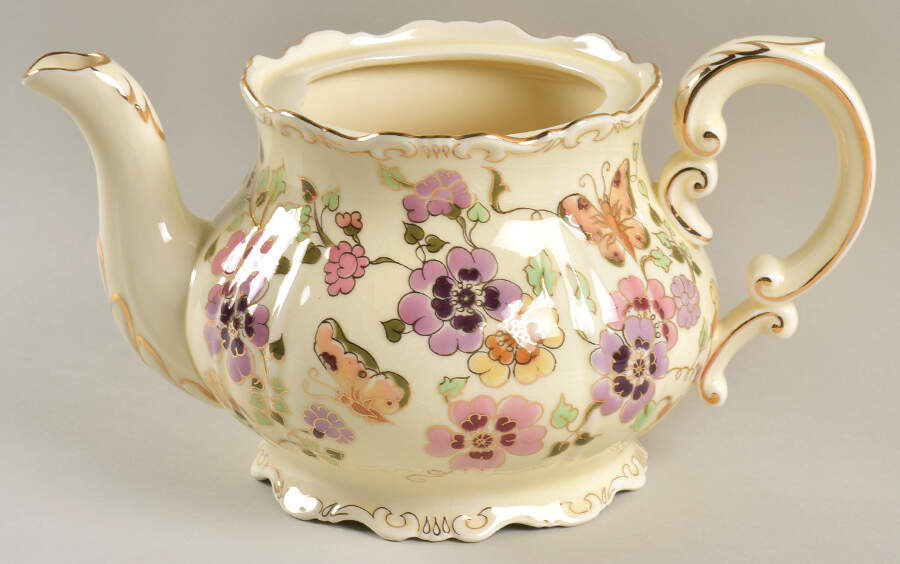 ZSO2 Teapot No Lid by Zsolnay-1