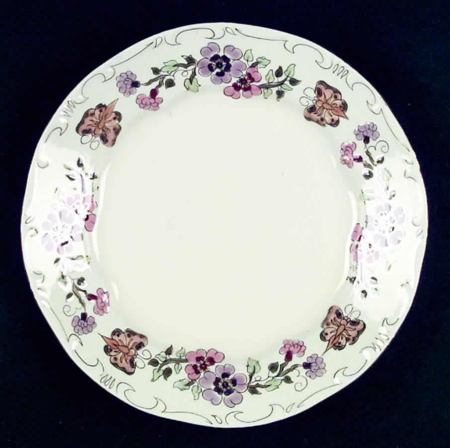 ZSO2 Luncheon Plate by Zsolnay-1