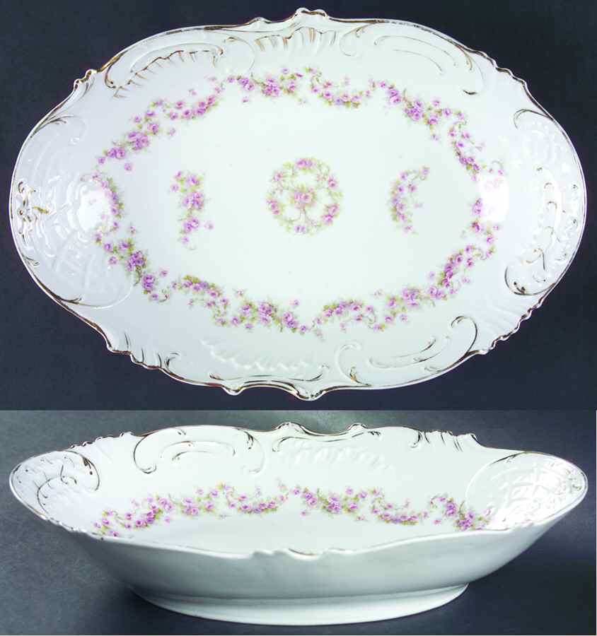 SCR202 12" Oval Vegetable Bowl by Scherzer-1