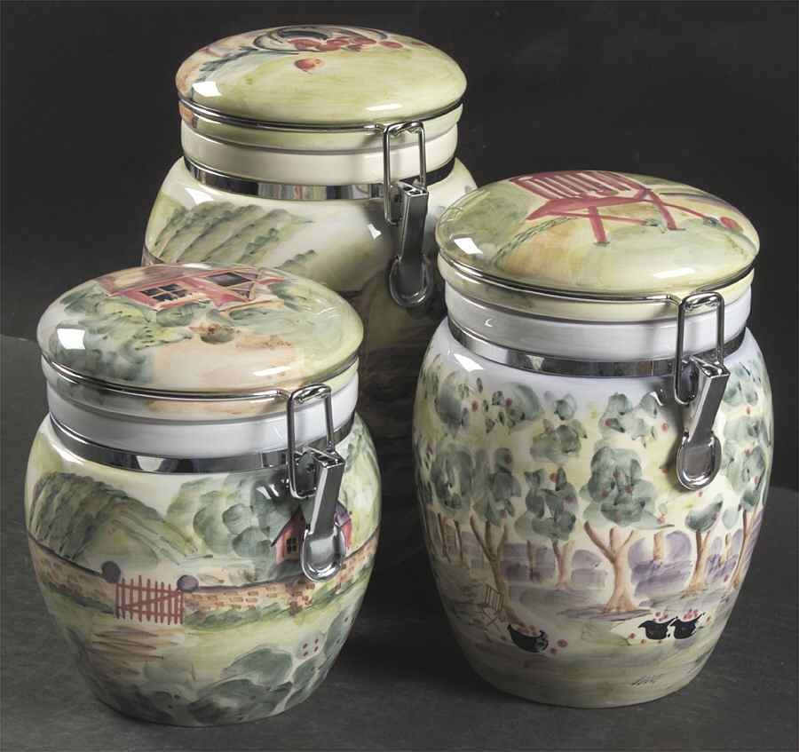 Estate of Mind (3 Piece) Canister Set (Box Set) by Zrike-1