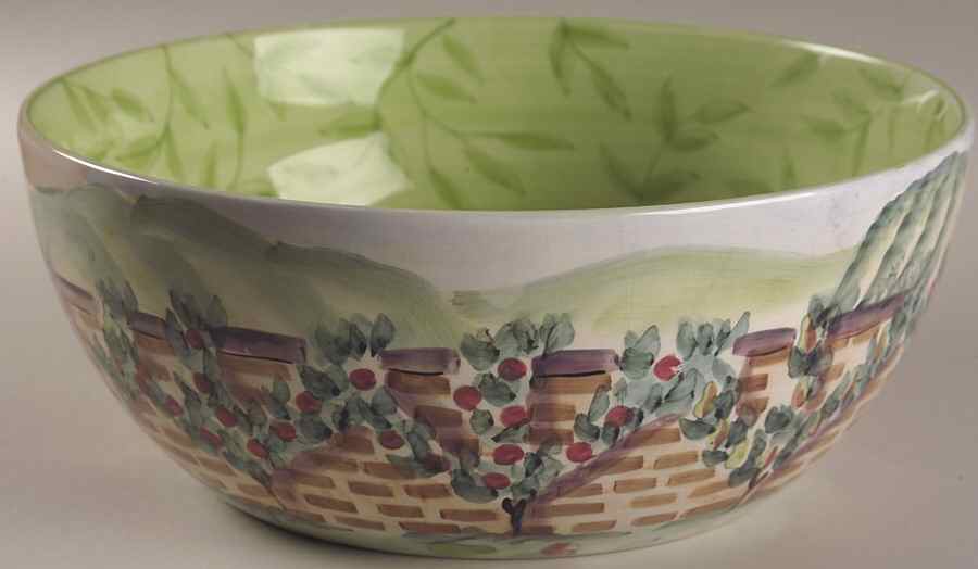 Estate of Mind 10" Round Vegetable Bowl by Zrike-1