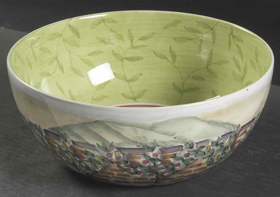 Estate of Mind 10" Large Salad Serving Bowl by Zrike-1