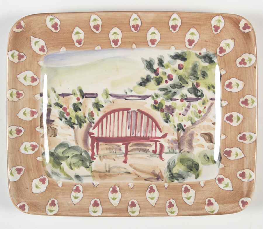 Estate of Mind 11" Rectangular Snack Tray by Zrike-1