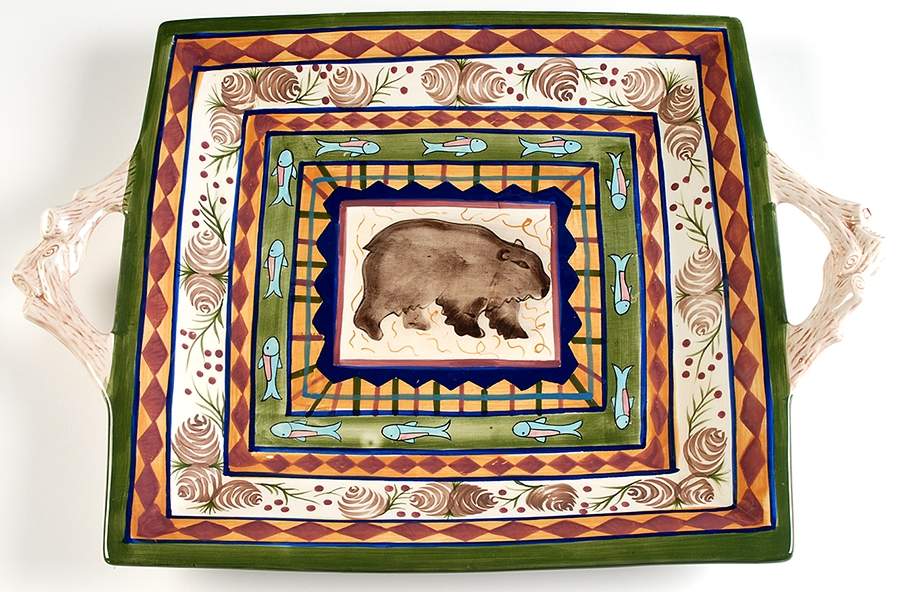Field & Stream Handled Tray by Zrike-1