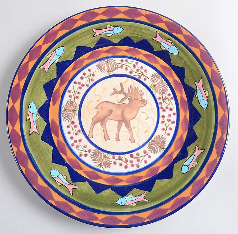 Field & Stream Salad/Dessert Plate by Zrike-1
