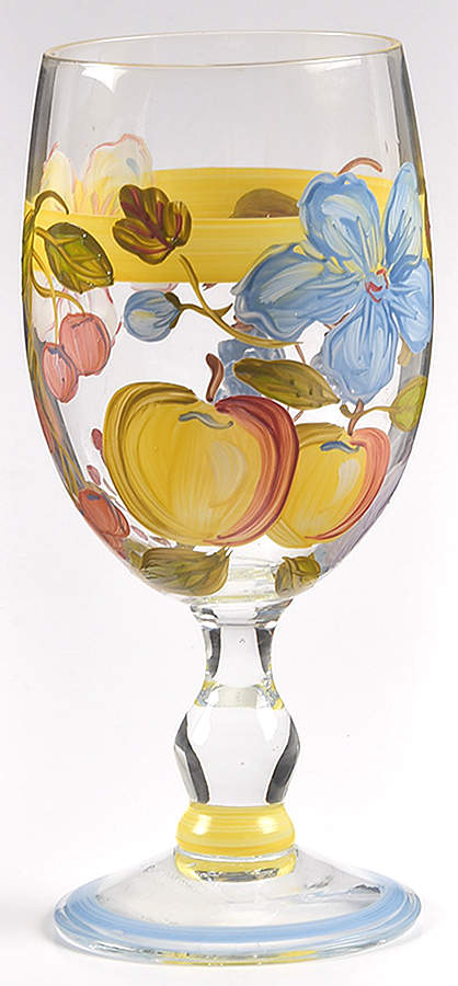 Flora Glassware Goblet by Zrike-1