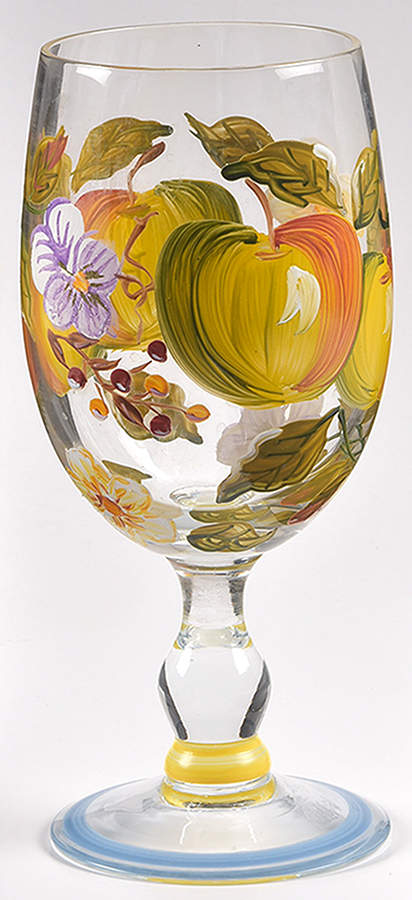 Flora Glassware Goblet by Zrike-1