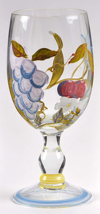Flora Glassware Goblet by Zrike-1