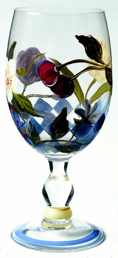 Flora Glassware Goblet by Zrike-1