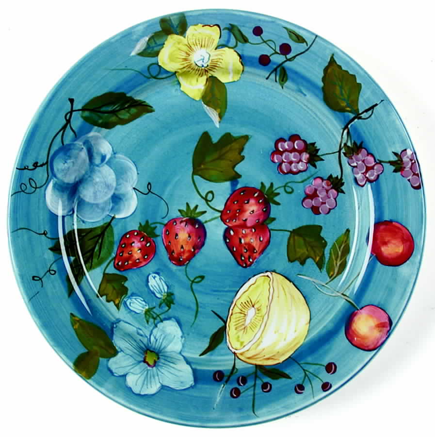 Flora Salad/Dessert Plate by Zrike-1