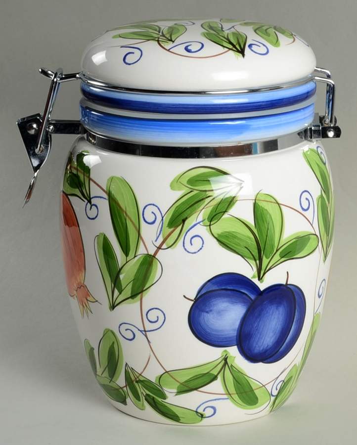 Amalfi Medium Canister & Lid by Zrike-1