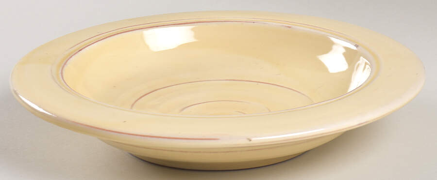 Portofino Ivory Large Rim Soup Bowl by Zrike-1