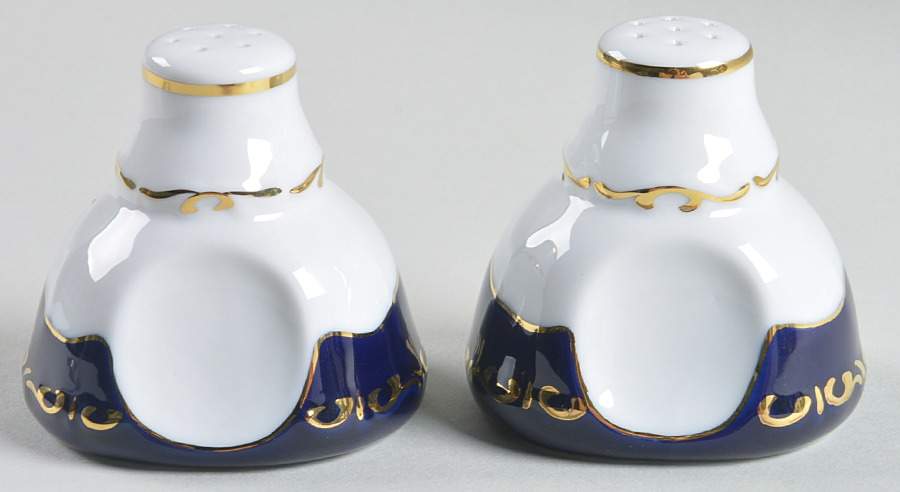 Pompadour III Salt & Pepper Set by Zsolnay-1