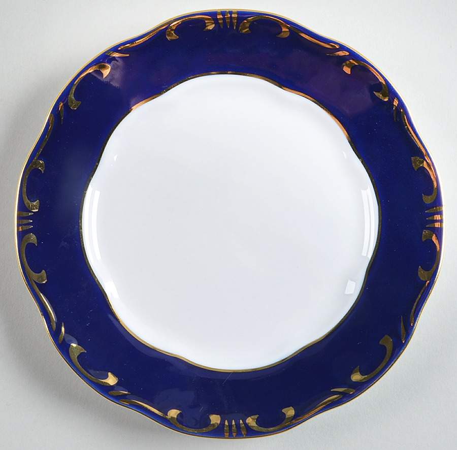 Pompadour III Bread & Butter Plate by Zsolnay-1