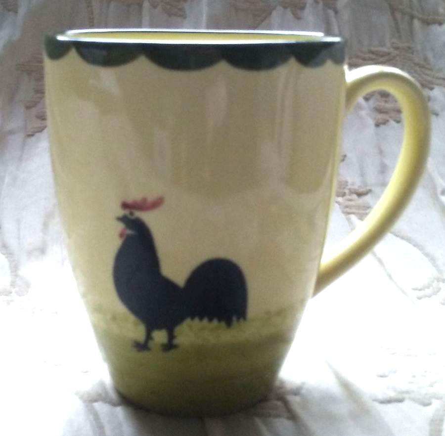Cocks and Hens Mug by Georg Schmider-1