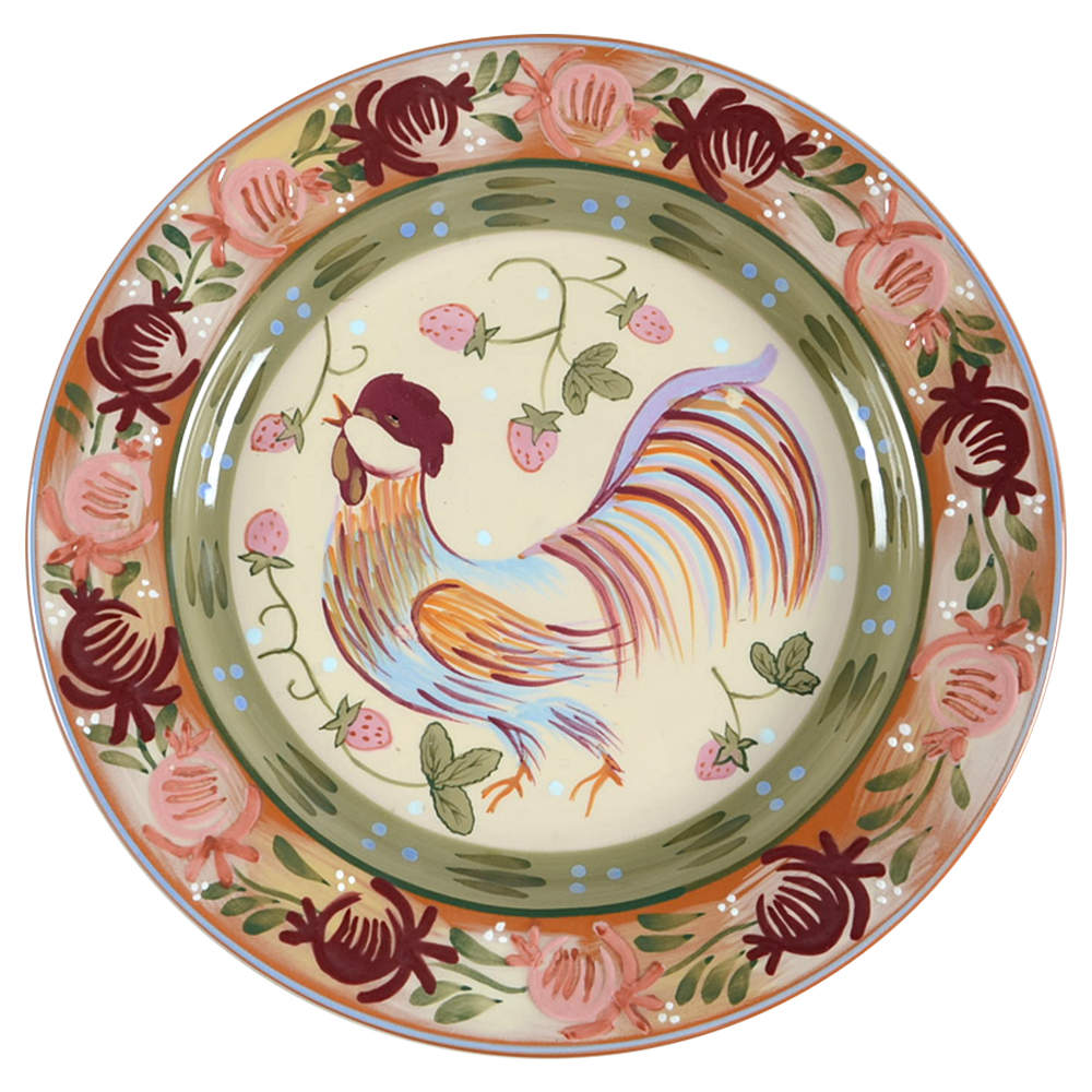 Chanticleer Dinner Plate by Zrike-1