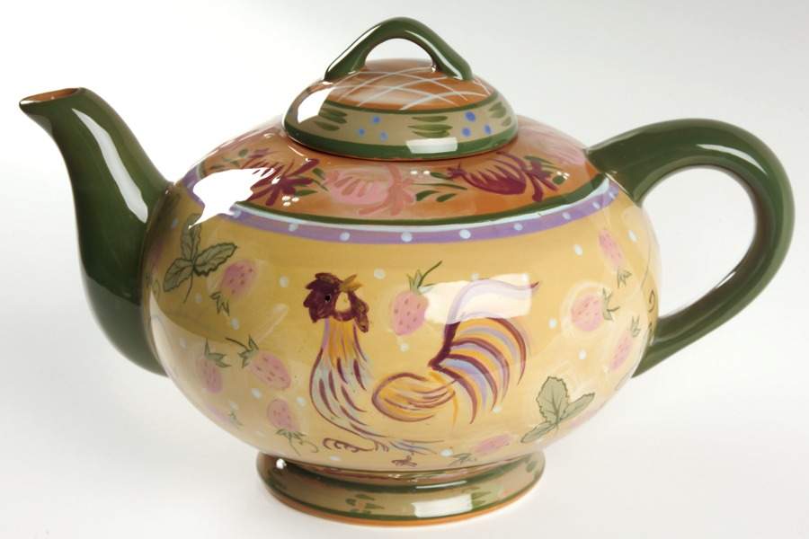 Chanticleer Teapot & Lid by Zrike-1