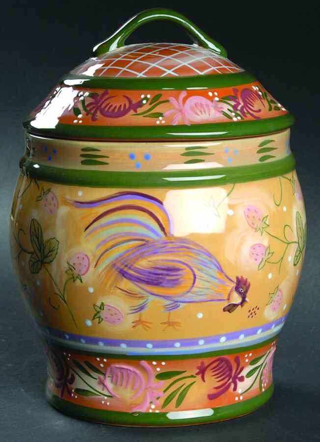 Chanticleer Medium Canister & Lid by Zrike-1