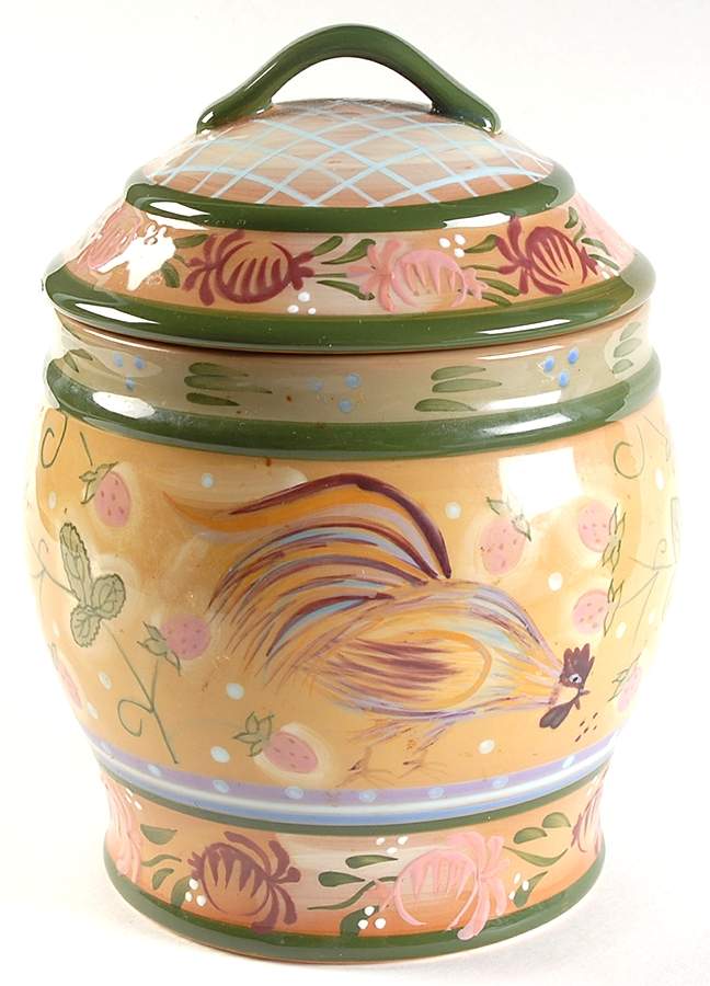 Chanticleer Small Canister & Lid by Zrike-1