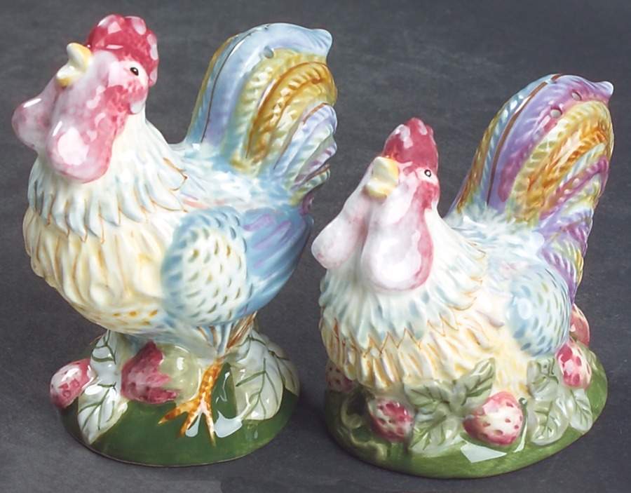 Chanticleer Figural Salt & Pepper Set by Zrike-1