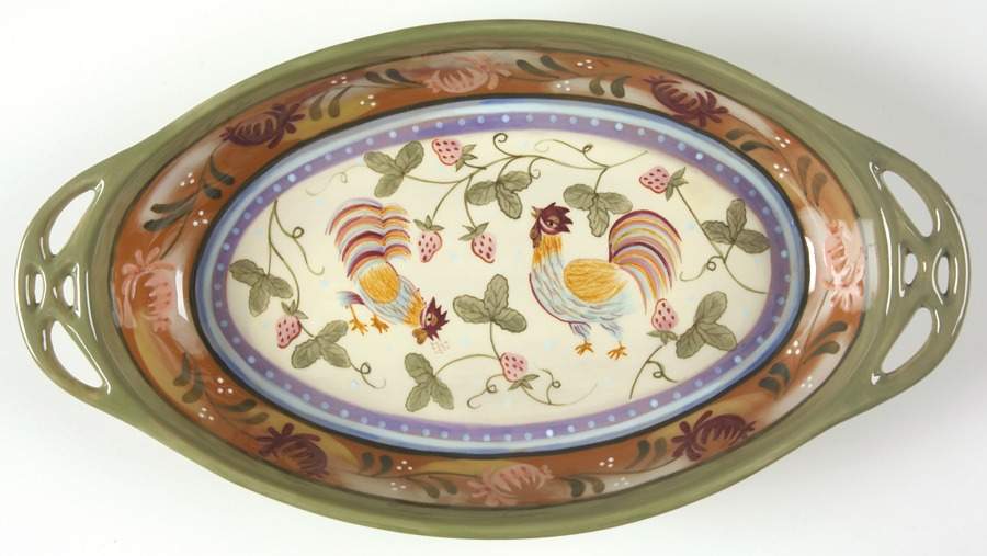 Chanticleer 12'' Oval Baker by Zrike-1
