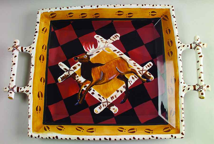 Outpost 14" Rectangular Serving Platter by Zrike-1