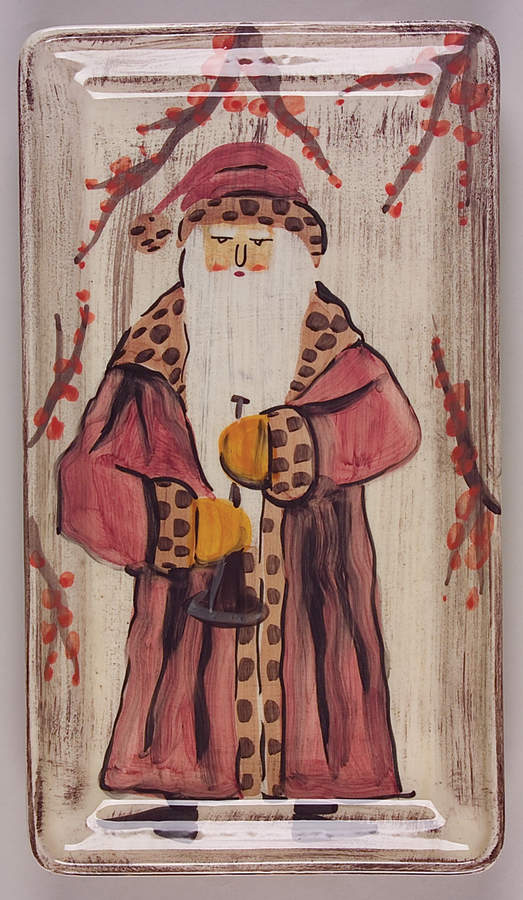 Yuletide Rectangular Tray by Zrike-1