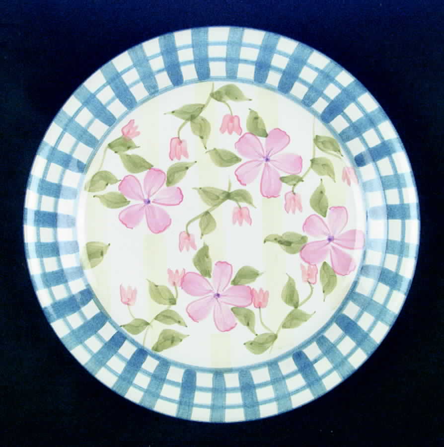 Tartlette Blue Dinner Plate by Zrike-1
