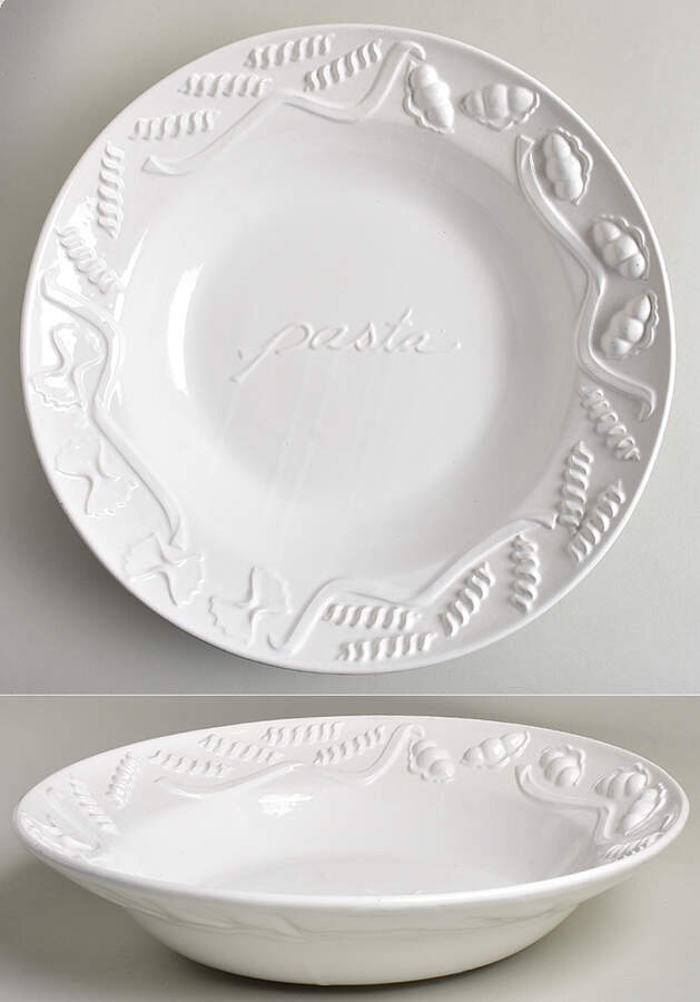 Pasta 14" Pasta Serving Bowl by Zrike-1