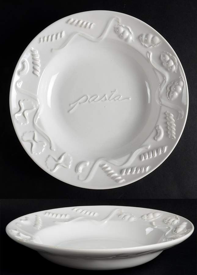 Pasta 11" Individual Pasta Bowl by Zrike-1