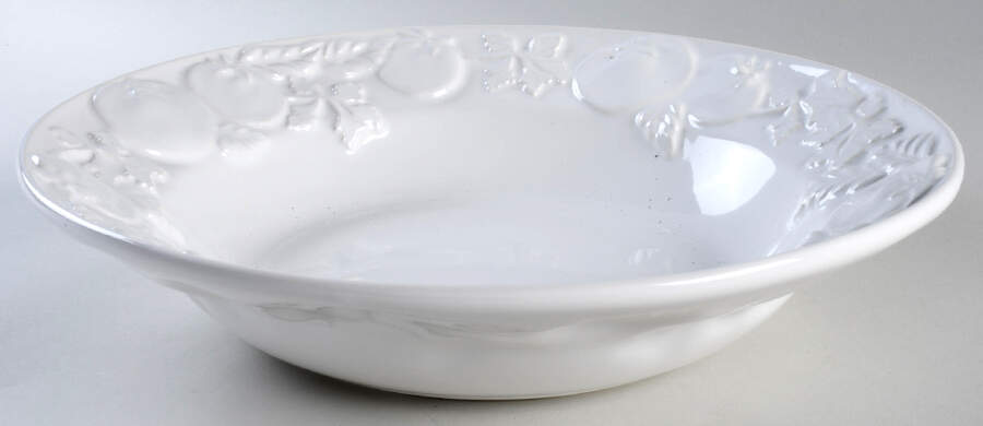 Tomato & Basil 14" Pasta Serving Bowl by Zrike-1