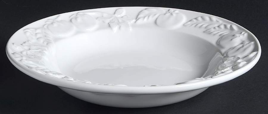Tomato & Basil 10" Individual Pasta Bowl by Zrike-1