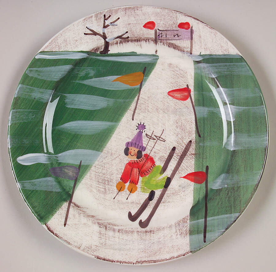 Winter Frolic Dinner Plate by Zrike-1