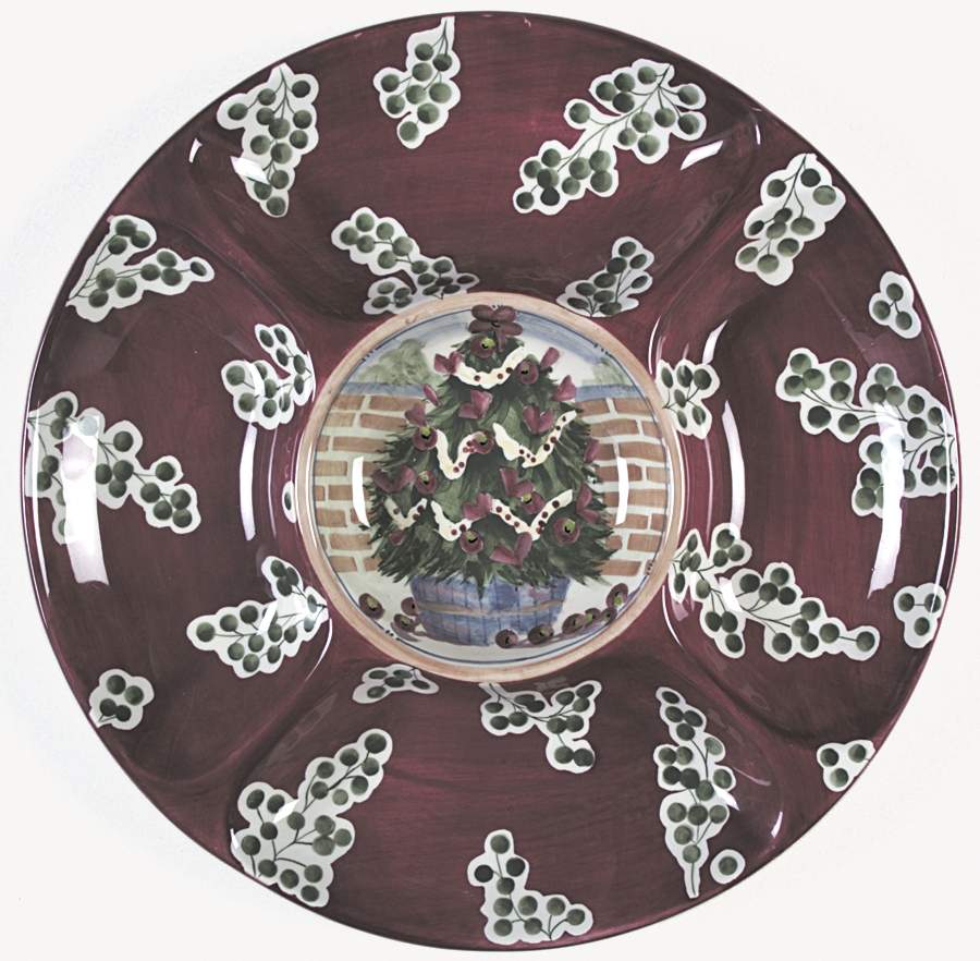 Holiday Estate of Mind 1 Piece Chip & Dip by Zrike-1