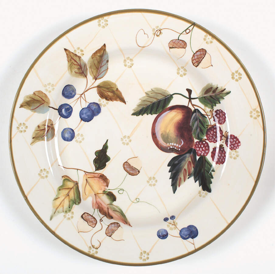 Garden Splendor Dinner Plate by Zrike-1