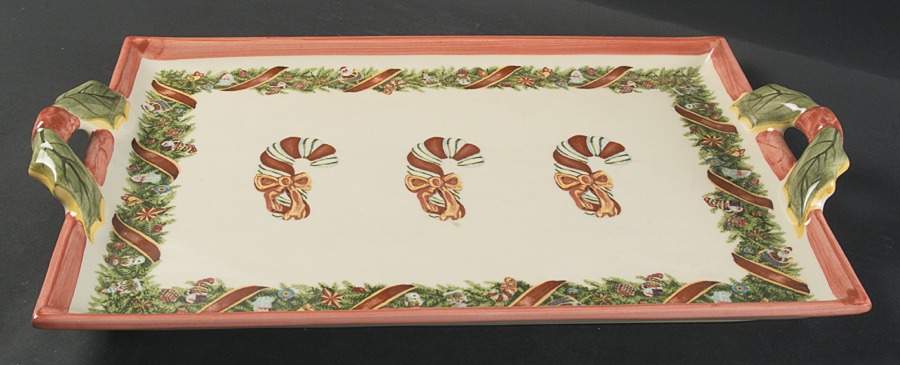 Christopher's Tree (Portugal) Handled Tray by Zrike-1
