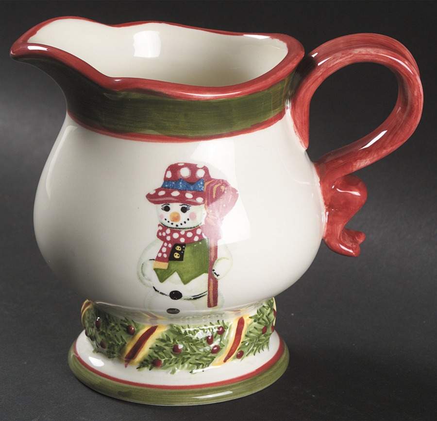 Christopher's Tree (Portugal) Footed Creamer by Zrike-1