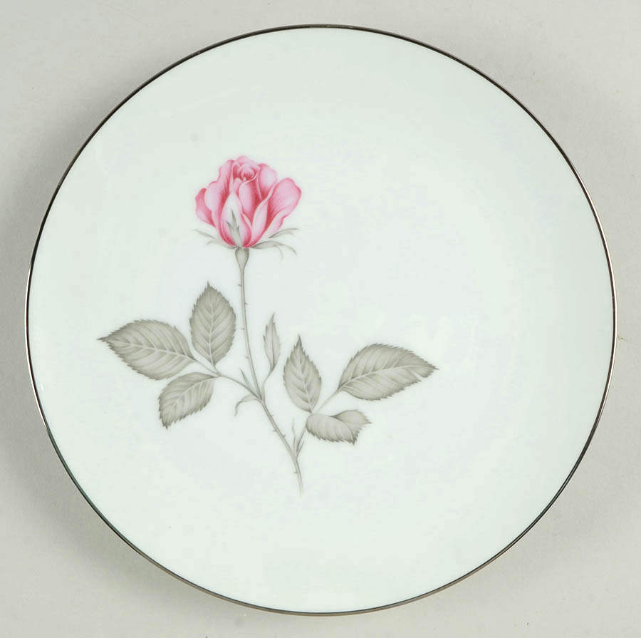 Zylstra Rose (Coupe, Japan) Luncheon Plate by Zylstra-1