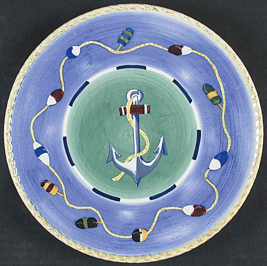 Maritime Collection Salad/Dessert Plate by Zrike-1