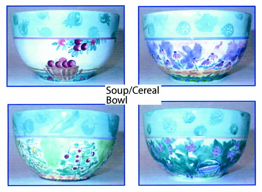 In The Garden Soup/Cereal Bowl by Zrike-1