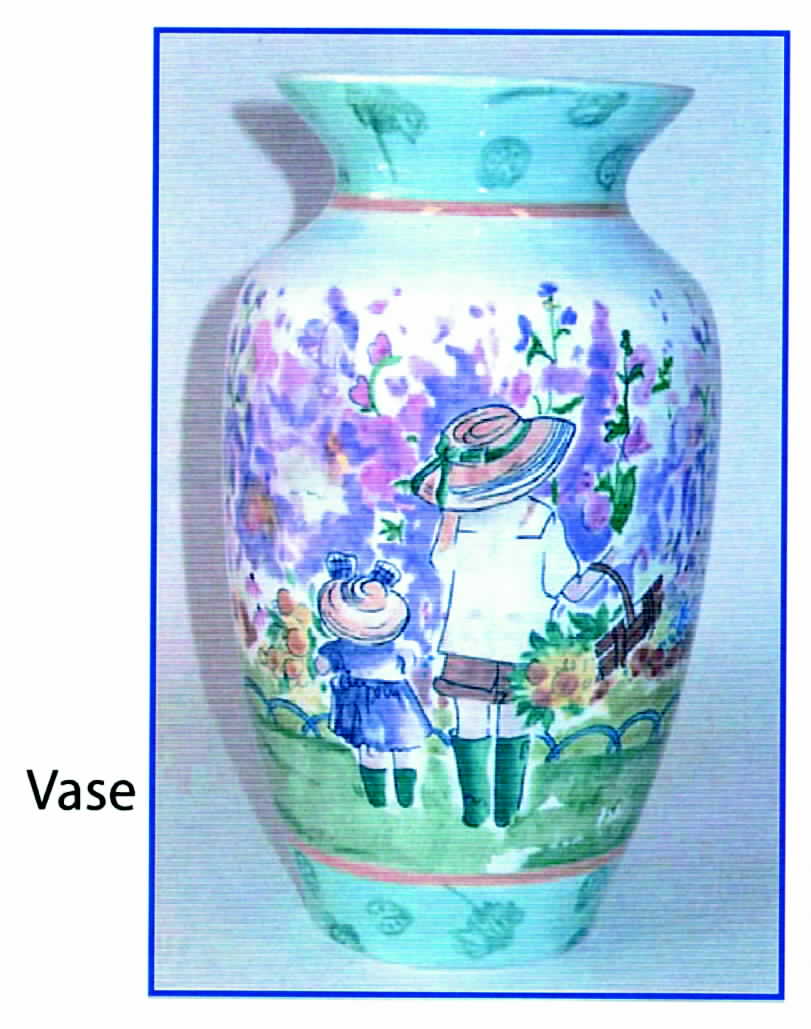 In The Garden 10" Vase by Zrike-1