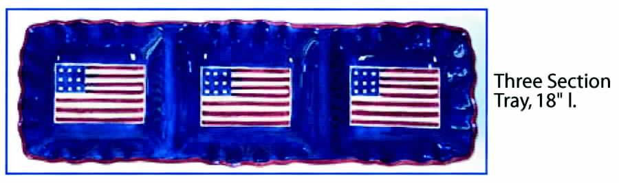 We Pledge Allegiance 3-Part Rectangular Divided Server by Zrike-1
