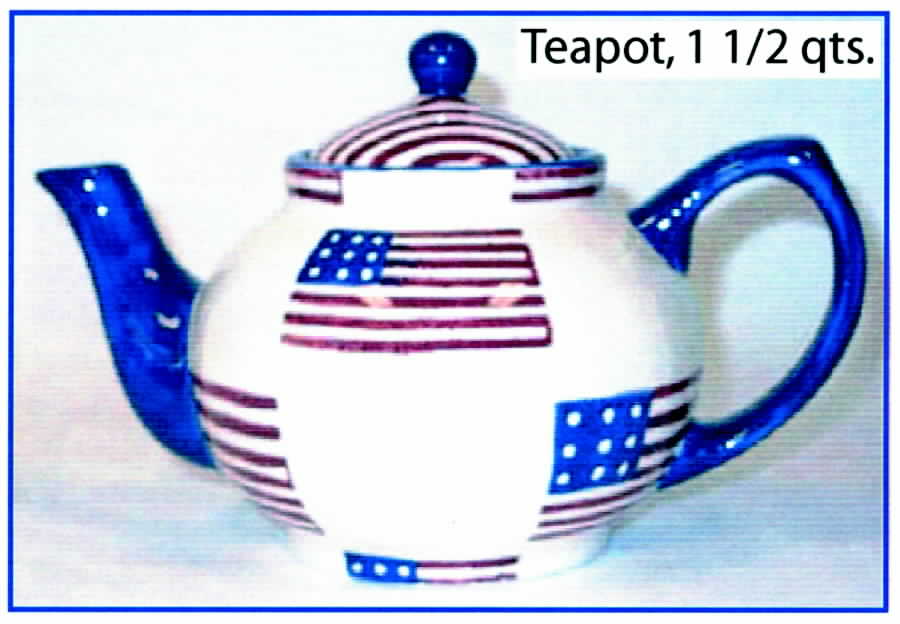 We Pledge Allegiance Teapot & Lid by Zrike-1