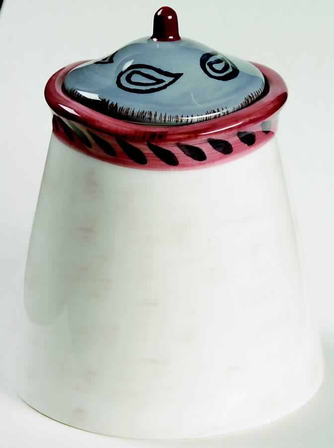 Barnyards & Bandanas Sugar Bowl & Lid by Zrike-1