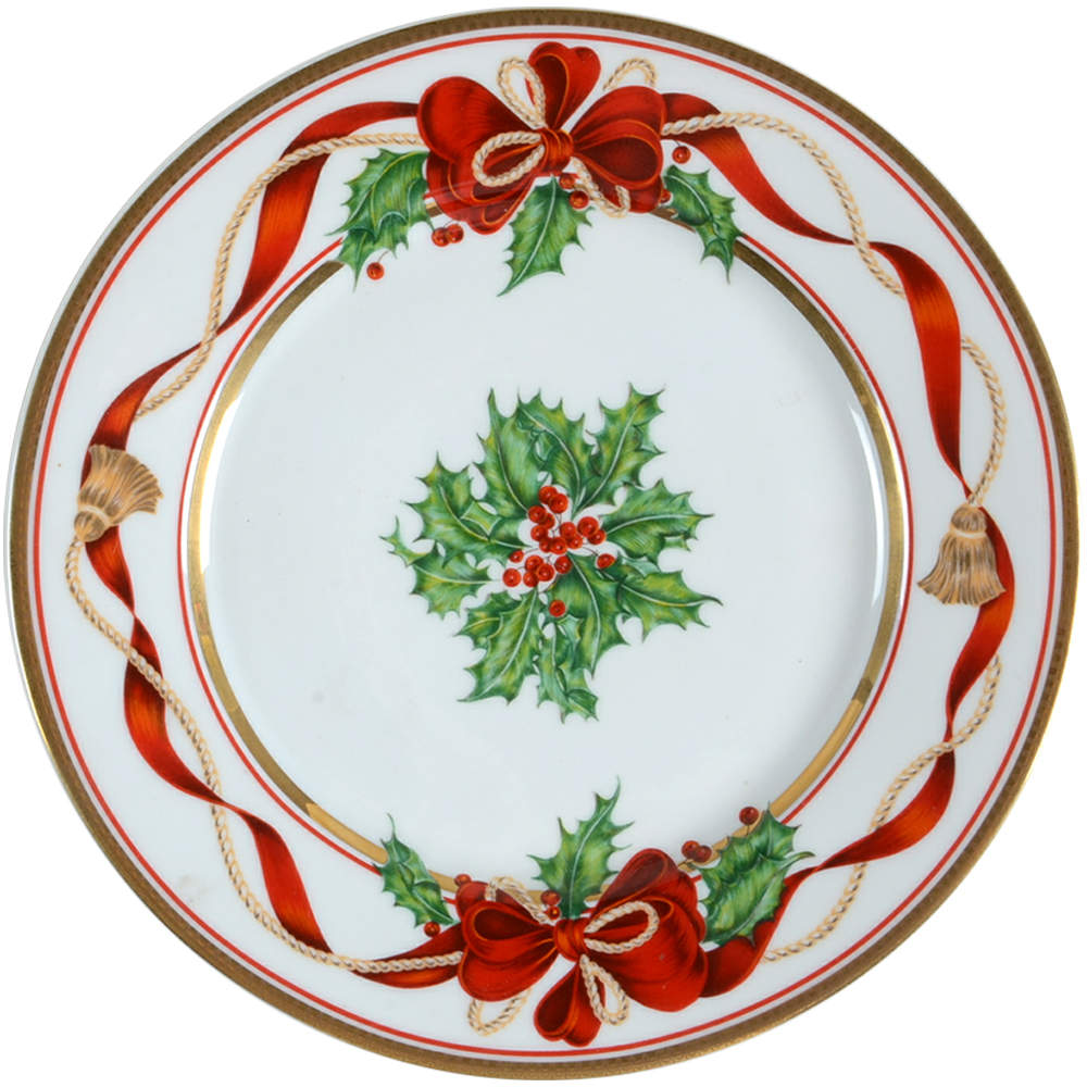 Holiday Splendour Salad/Dessert Plate by Zrike-1
