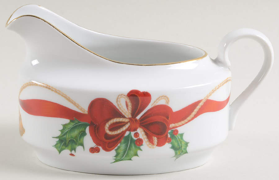 Holiday Splendour Gravy Boat by Zrike-1