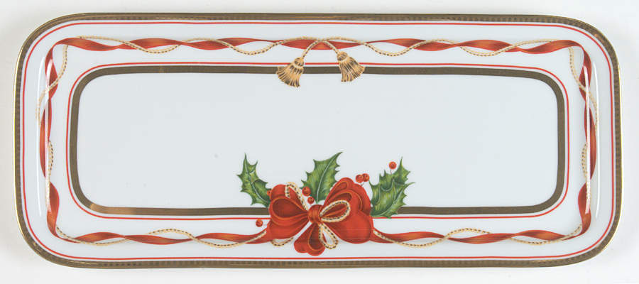 Holiday Splendour Large Sandwich Tray by Zrike-1